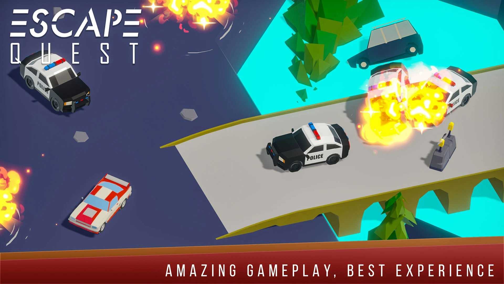 逃跑赛车特技最新版(Escape Quest) 1.5.5安卓版