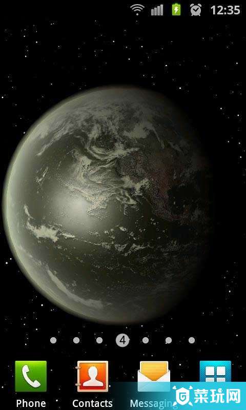 3D高清地球旋转动态壁纸