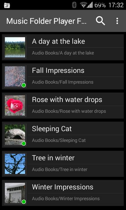 Music folder player