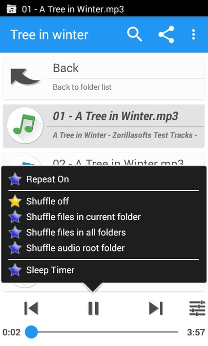 Music folder player