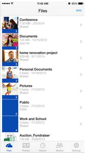 OneDrive ios版