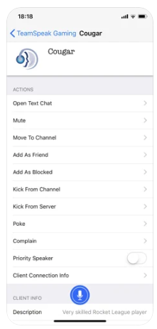 TeamSpeak3  ios版