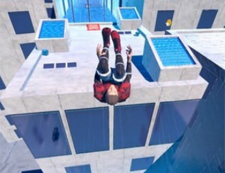 天台跑酷游戏画面