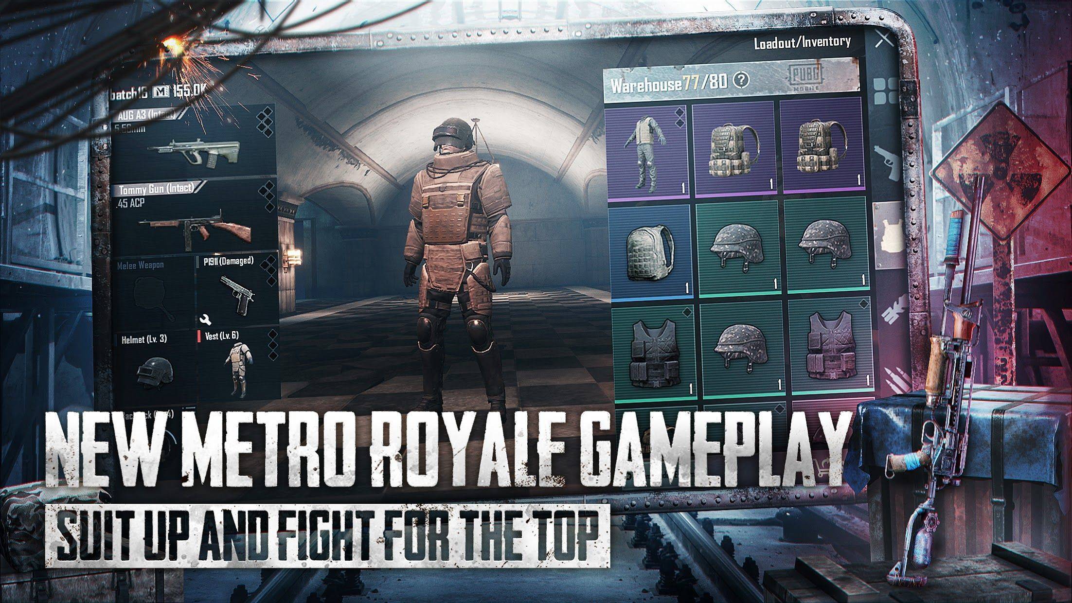 pubg国服版地铁逃生