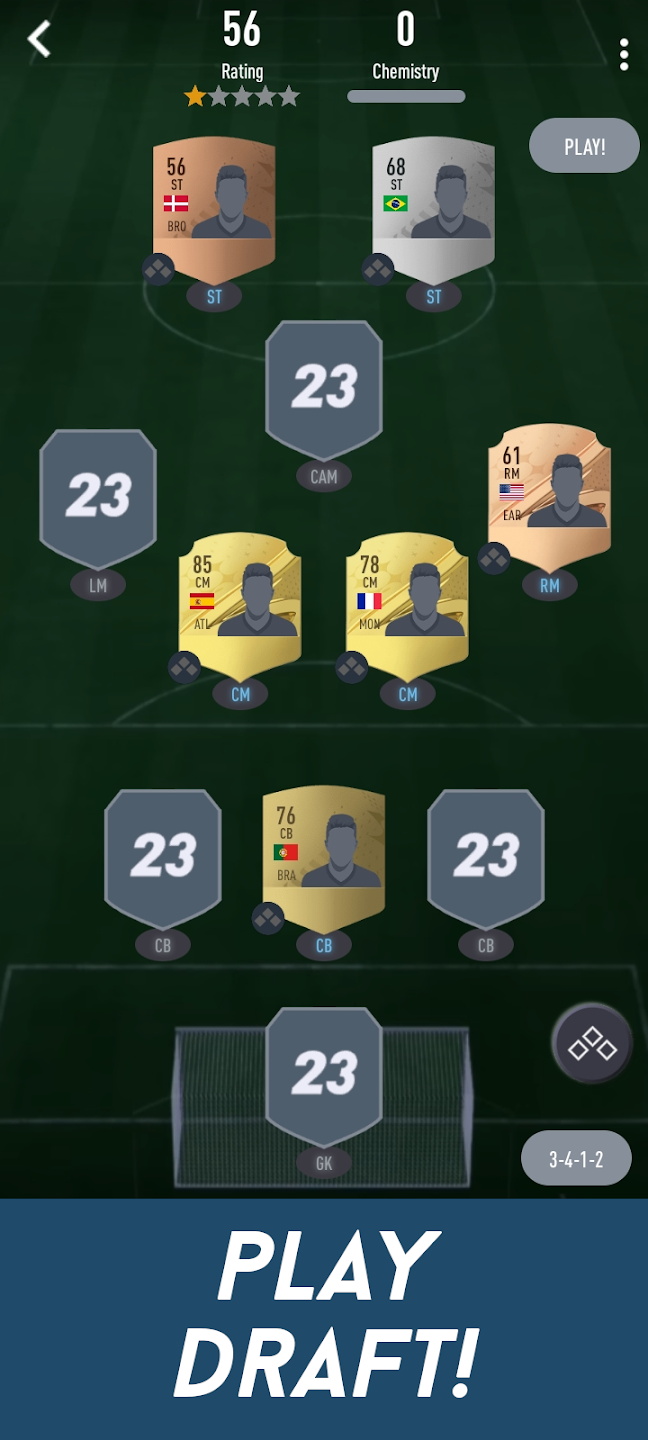 FIFA23开包模拟器最新版 5.85安卓版