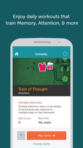 lumosity(脑力训练)