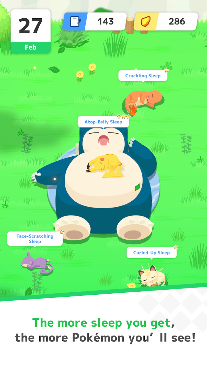 宝可梦sleep官方正版(Pokémon Sleep) 2.2.2最新版