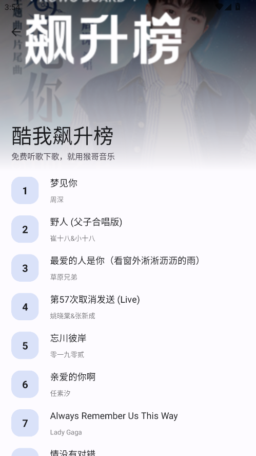 猴哥音乐app最新版 2.0.1安卓版