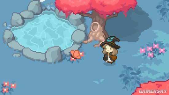 little witch in the woods