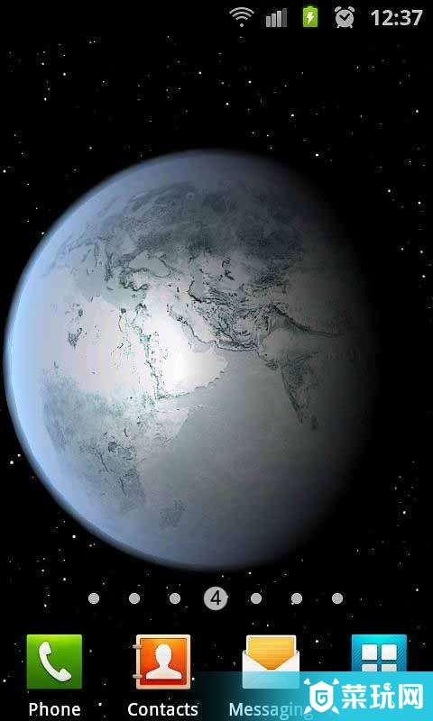 3D高清地球旋转动态壁纸