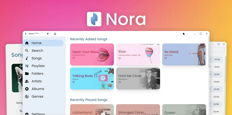 Nora音乐播放器 v2.2.0免费版