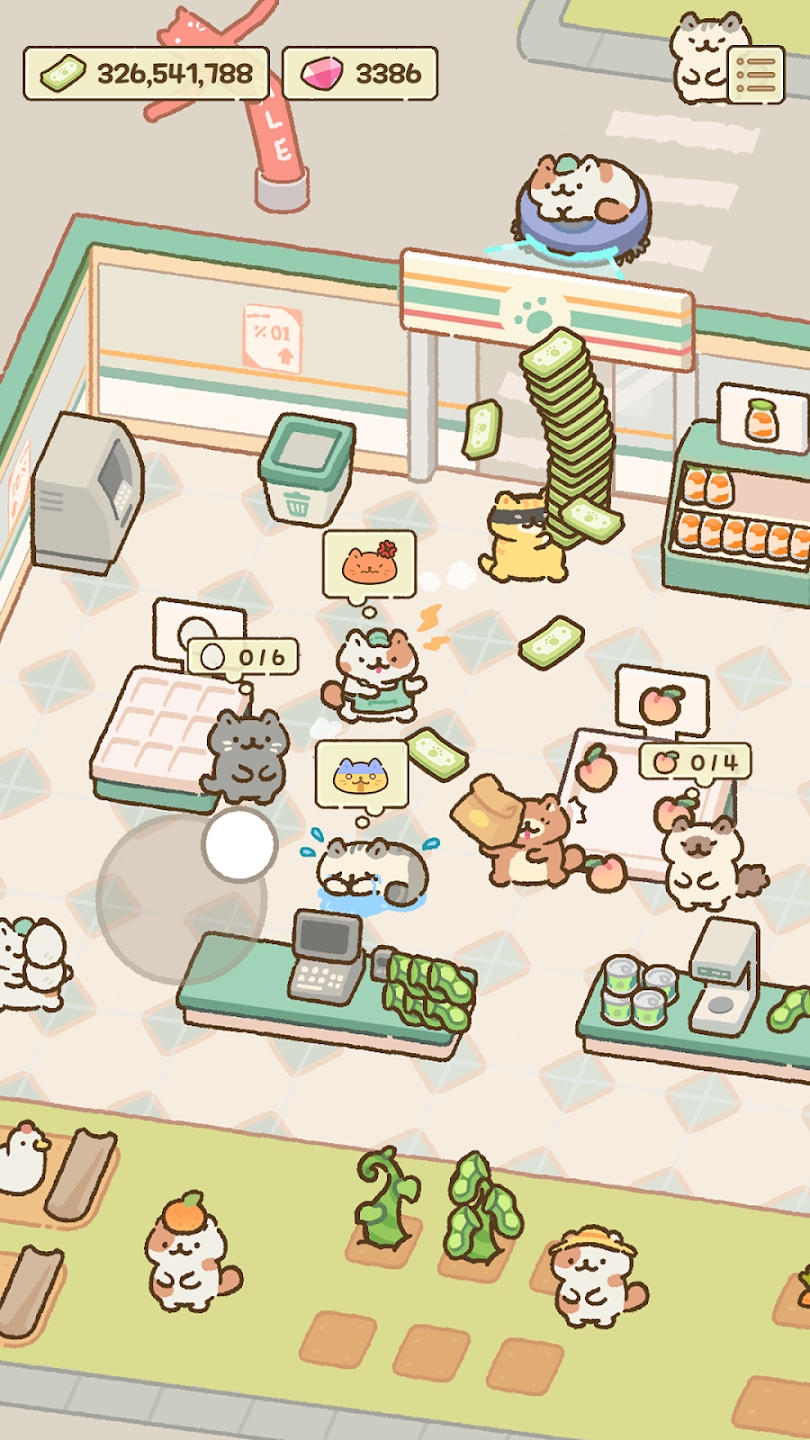猫市迷你市场大亨最新版(CatMart) 1.2.21安卓版
