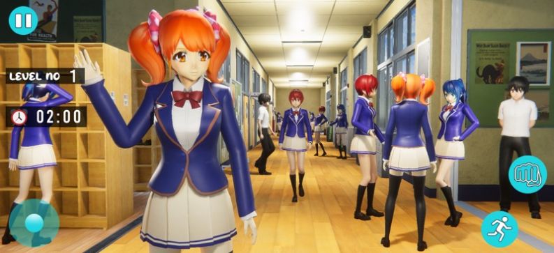 动漫女孩学校生活模拟手机版