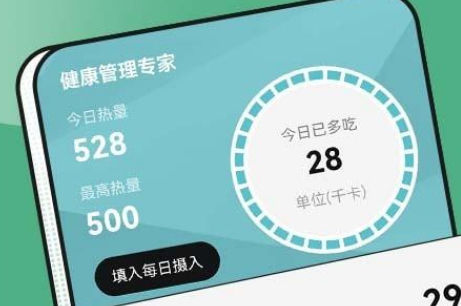 运动记录界面示意图
