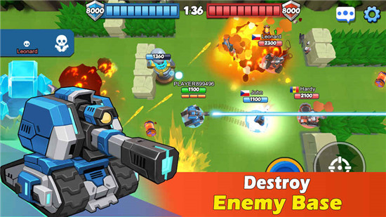 TankCraft坦克冲突2破解版v1.0.0.1845