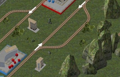 高铁运行模拟器游戏界面