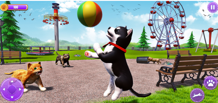 Pet Cat Simulator Virtual Life 游戏画面