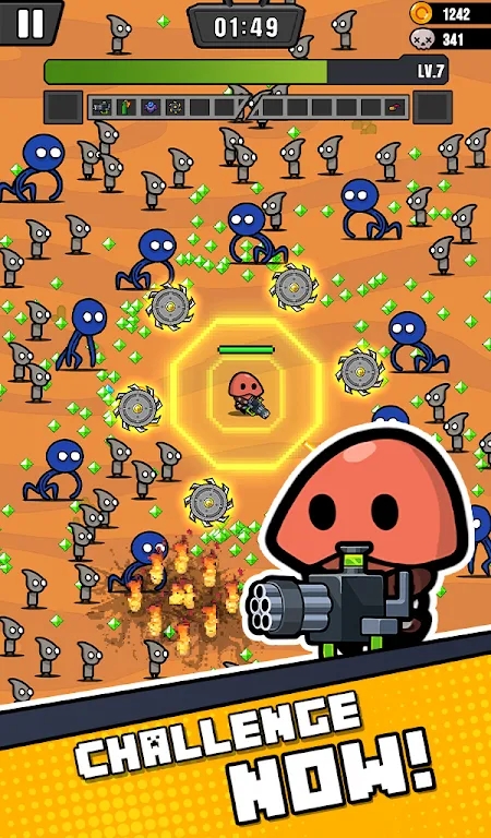 小小英雄生存io最新版(Tiny Hero Survival.io) 1.134安卓版