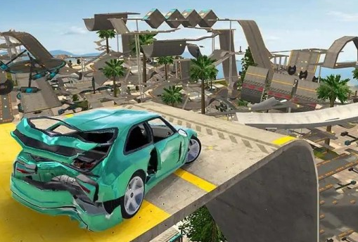 车祸现场模拟