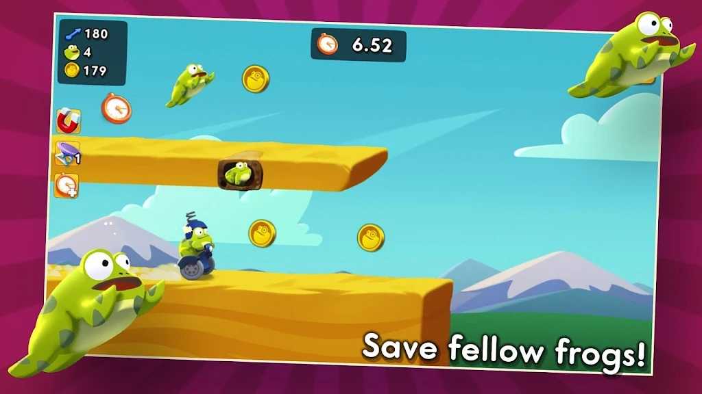 青蛙历险记游戏最新版(Ride With The Frog) 1.0安卓版