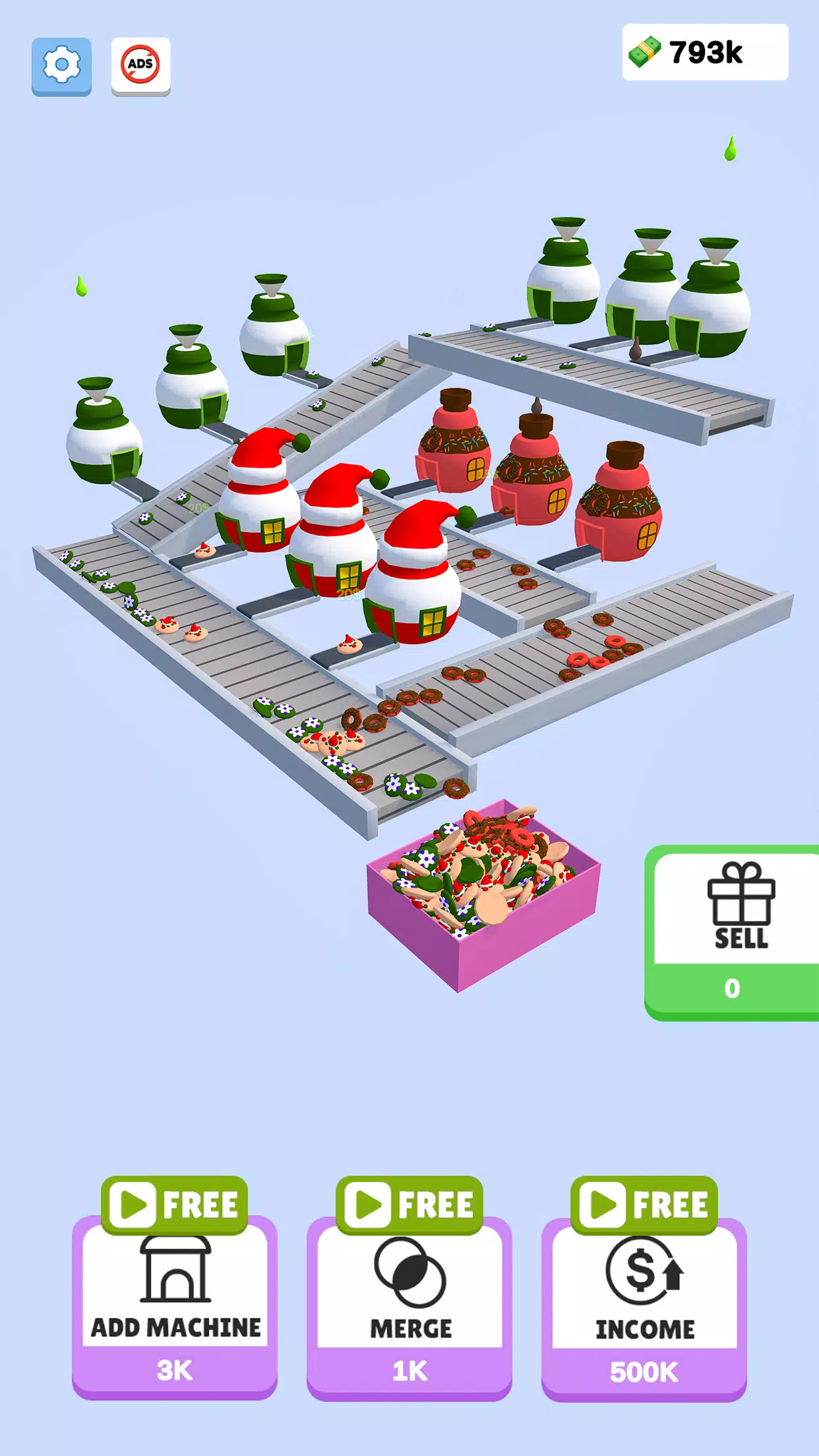 闲置甜点工厂最新版(Idle Dessert Factory Fever) 0.0.8安卓版