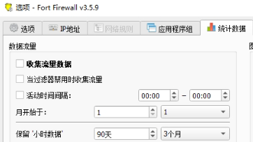 FortFirewall界面示意图