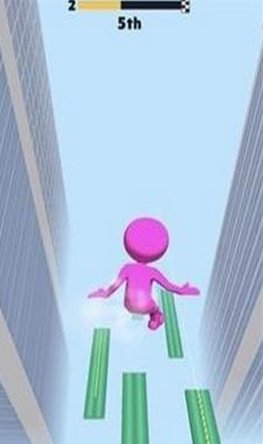 空中速降赛跑