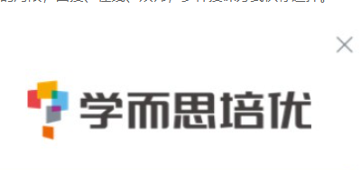 学而思培优软件界面示意图
