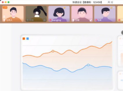 火苗会议PC版界面示意图
