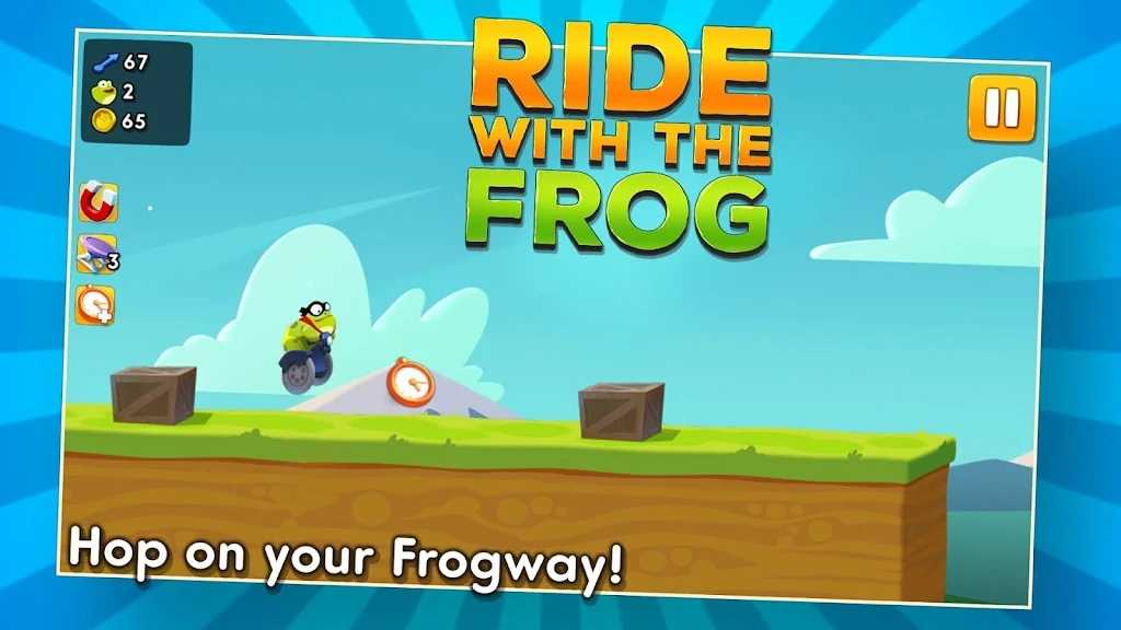 青蛙历险记游戏最新版(Ride With The Frog) 1.0安卓版