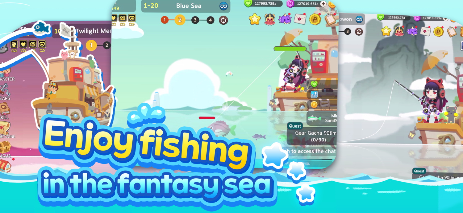 空闲钓鱼幻想之海 1.0.7最新版