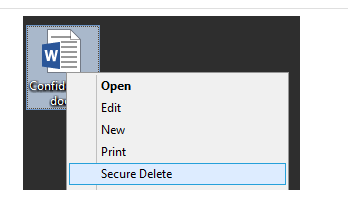 SDelete-Gui操作界面示意图