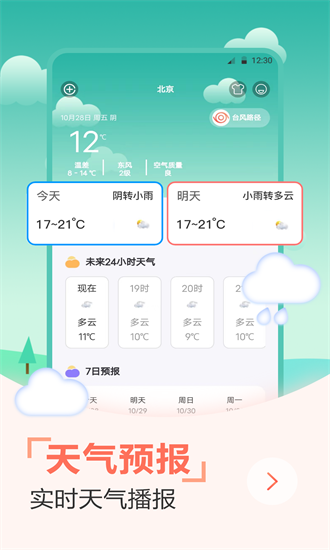 天气