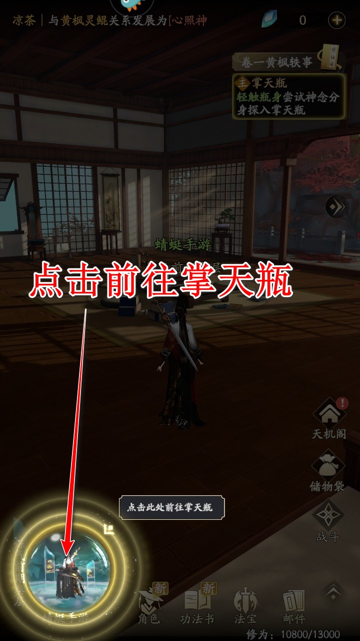 掌天瓶界面