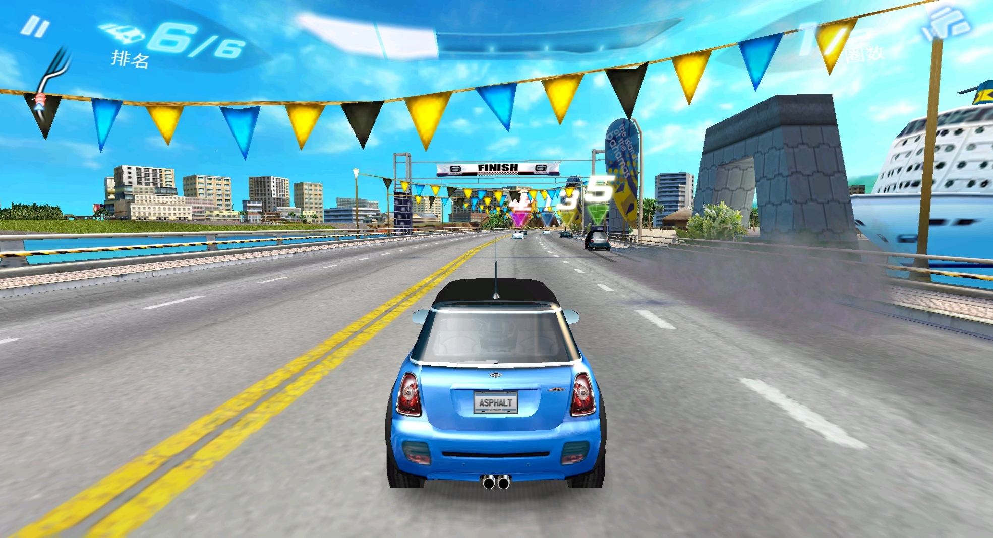 都市赛车6火线追击最新版(Asphalt 6 HD) 3.7.0安卓版
