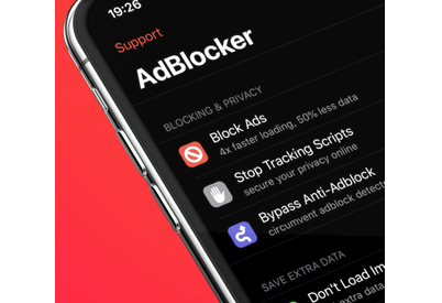 AdBlocker for Safari 功能界面示意图
