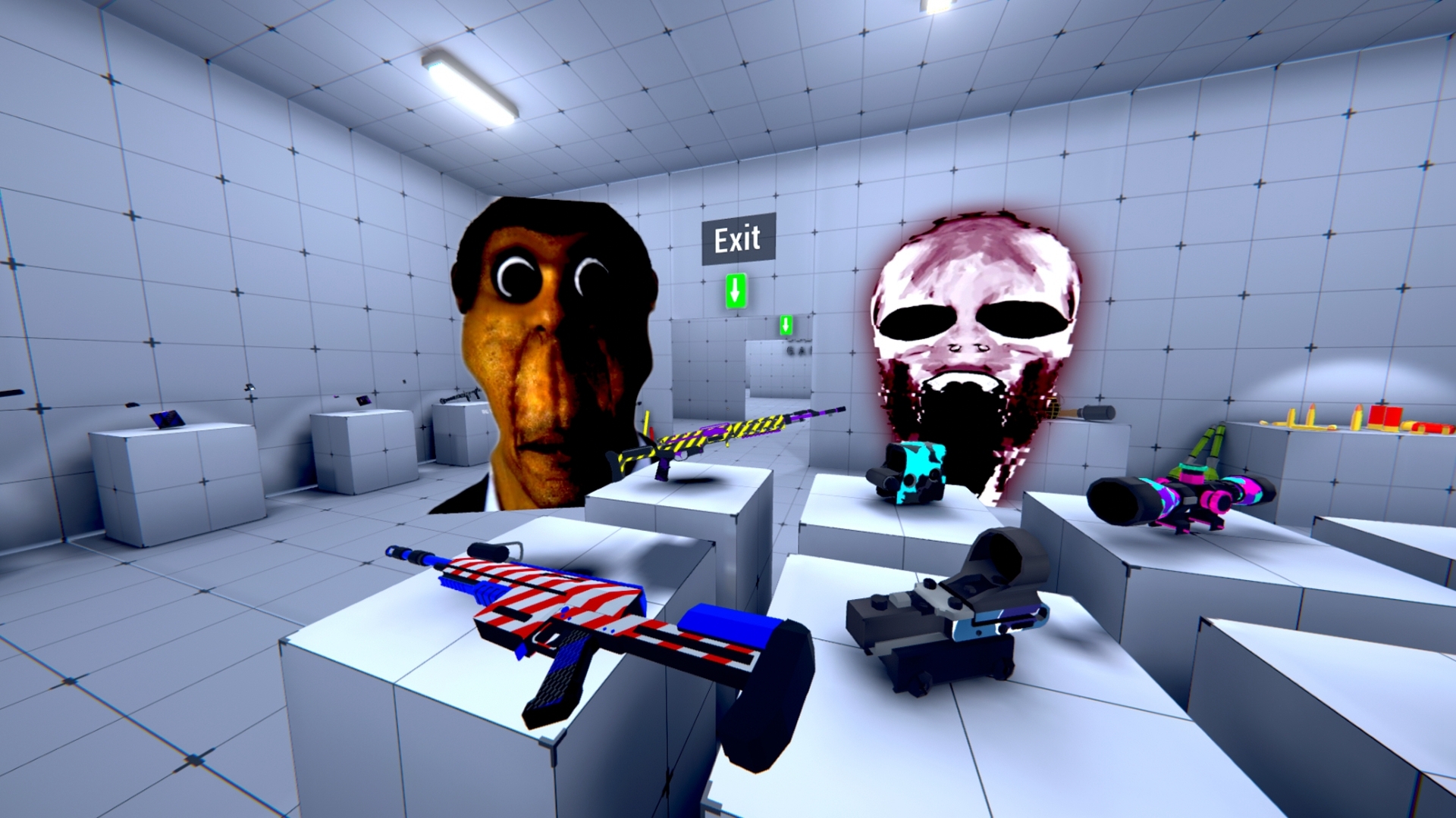 Nextbots密室射手游戏官方版最新版(Nextbots In Backrooms Shooter) 5.3.6安卓版