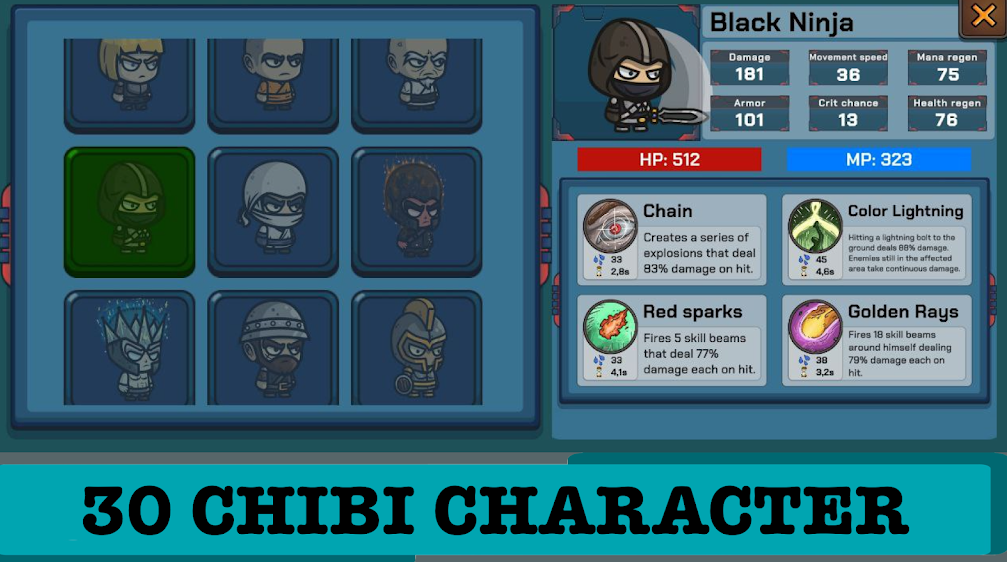 赤壁幸存者在线最新版(Chibi Survivor Online) 0.709安卓版