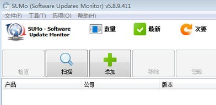 SUMo软件界面示意图
