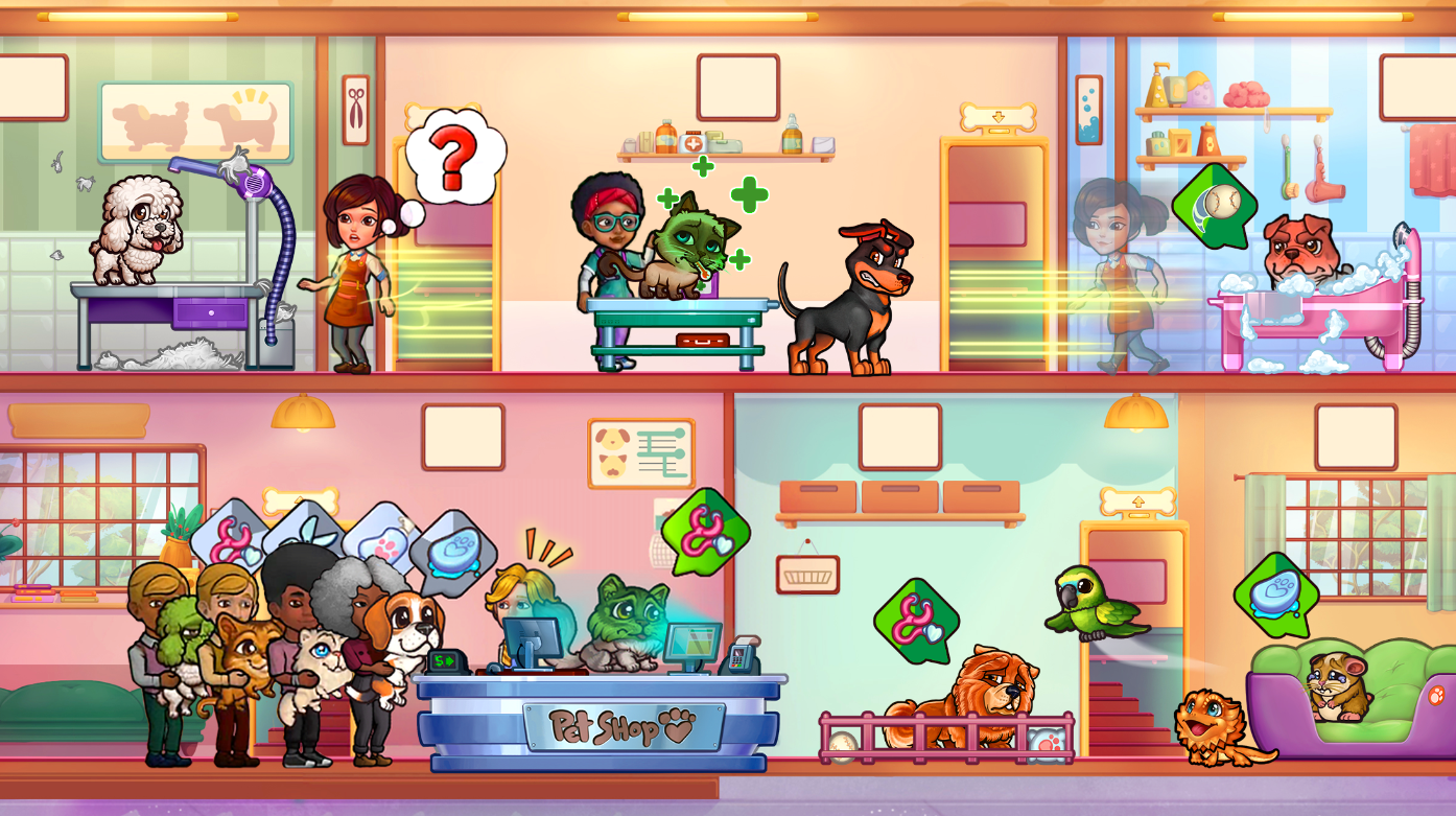 宠物旅馆游戏(Pet Shop Fever) 2.0最新版