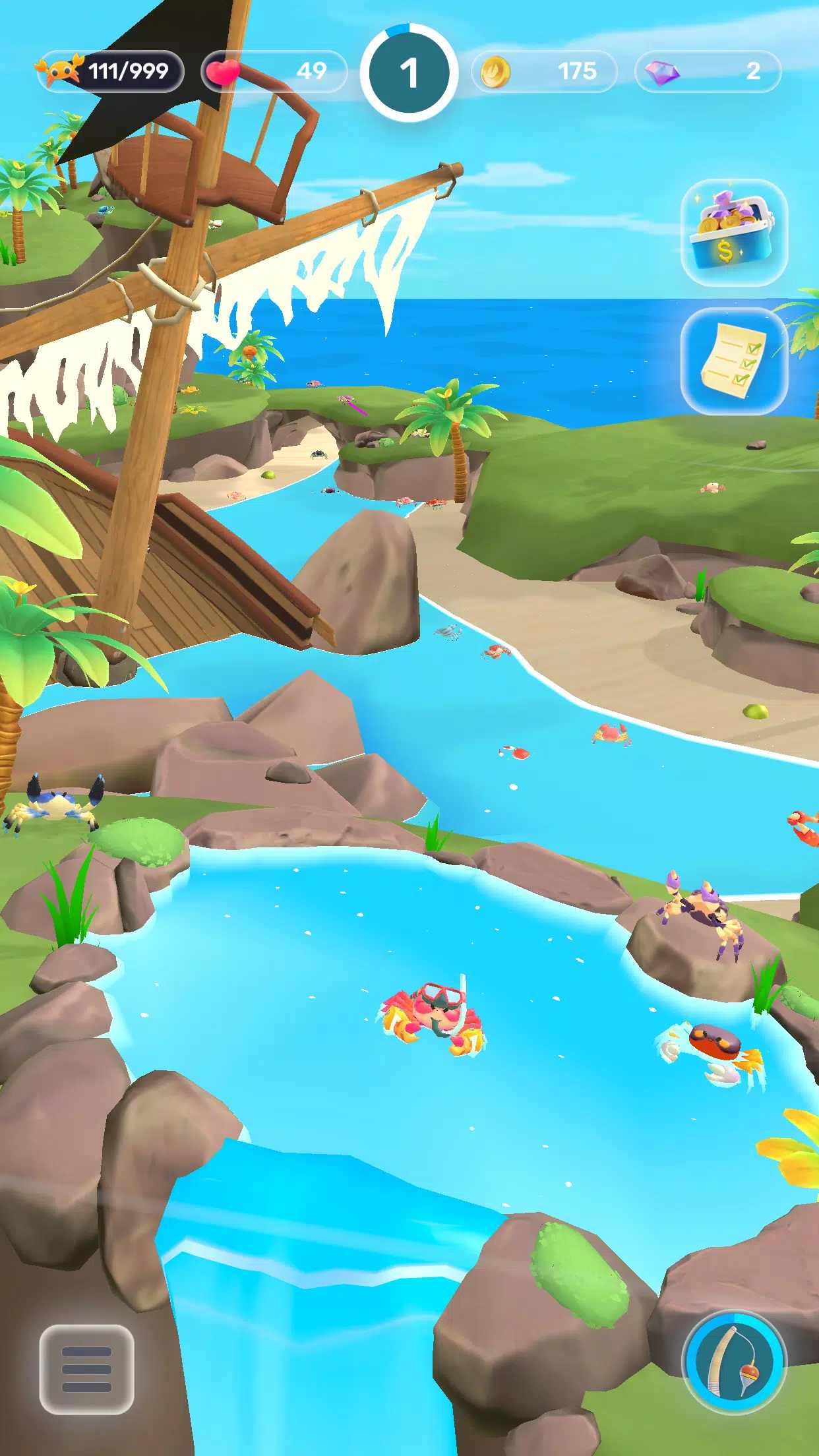 螃蟹岛最新版(Crab Island) 1.18安卓版