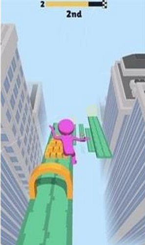 空中速降赛跑