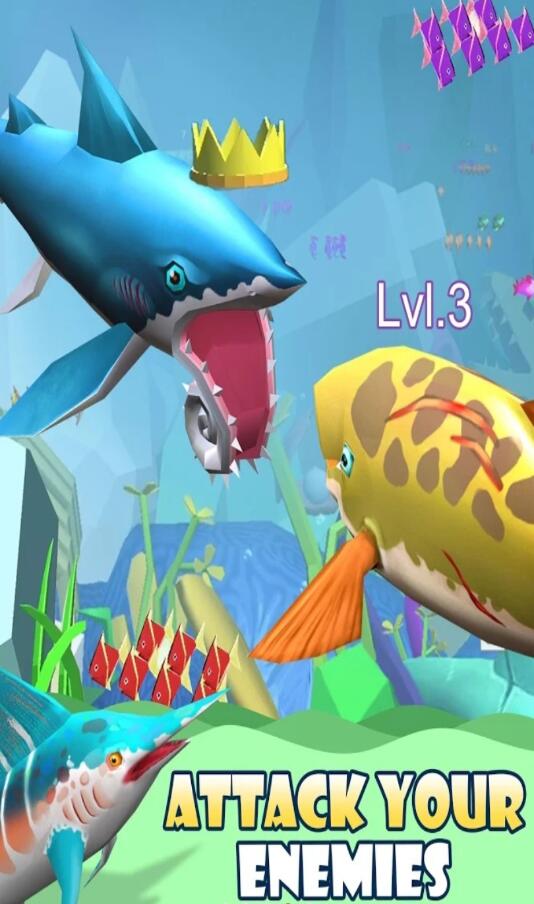 Dino Water World 3D(恐龙水世界3D无限金币版) 1.18安卓版