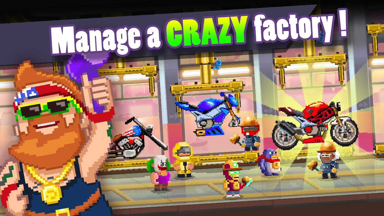 Motor World: Bike Factory(摩托制造厂无限金币版) 1.327安卓版