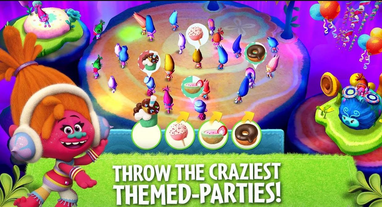 森林巨魔：疯狂派对! Trolls: Crazy Party Forest!v1.6.0