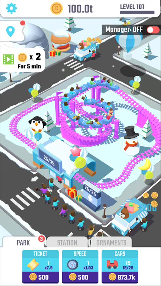 Roller Coaster(有趣的过山车无限金币版) 2.4.2安卓版