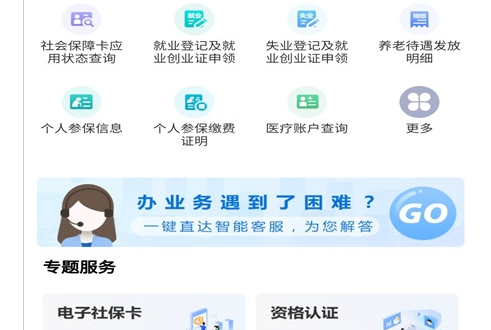 内蒙古12333 ios版界面截图