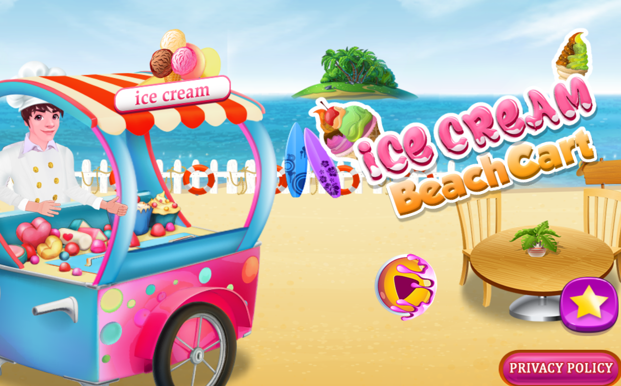 Ice Cream Beach Cart(冰淇淋沙滩车官方版) 1.0.4安卓版