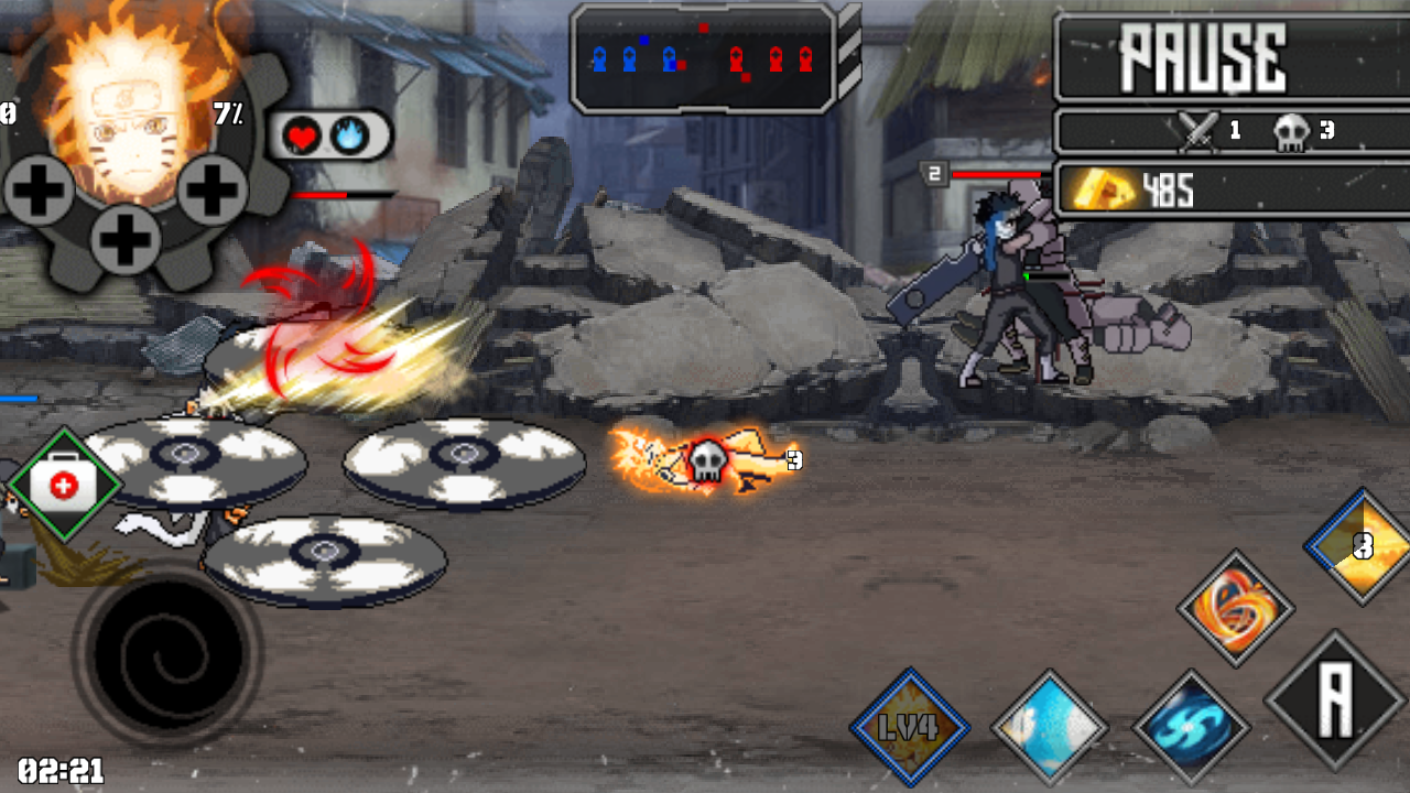 Rise of the Ninja(火影战记黑暗战争崛起无限技能点版) 1.0.6安卓版