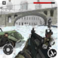 FPS WW2 Winter Survival(美德战争射击无限金币版) 4.8安卓版